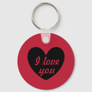"I love you" Key Ring
