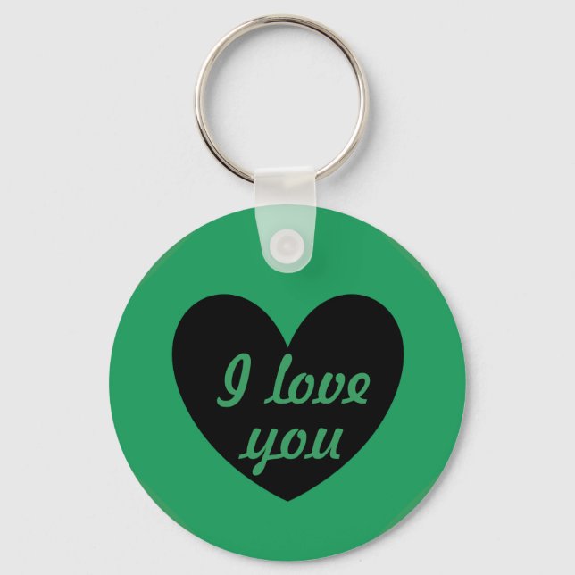 "I love you" Key Ring (Front)
