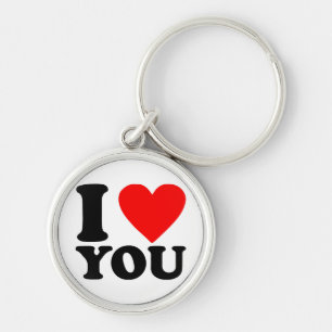 I Love You Key Ring