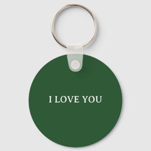 I LOVE YOU KEY RING