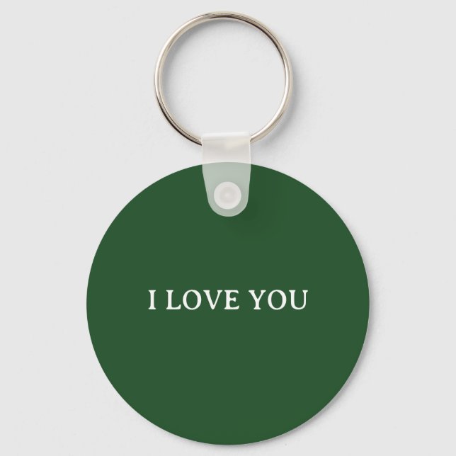 I LOVE YOU KEY RING (Front)