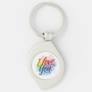 I Love You Key Ring