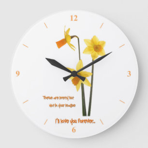 I Love You Large Clock