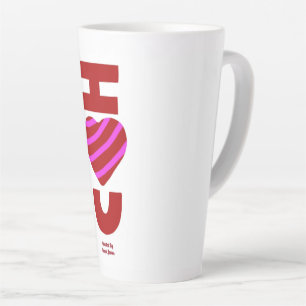 I Love You Large Latte Mug