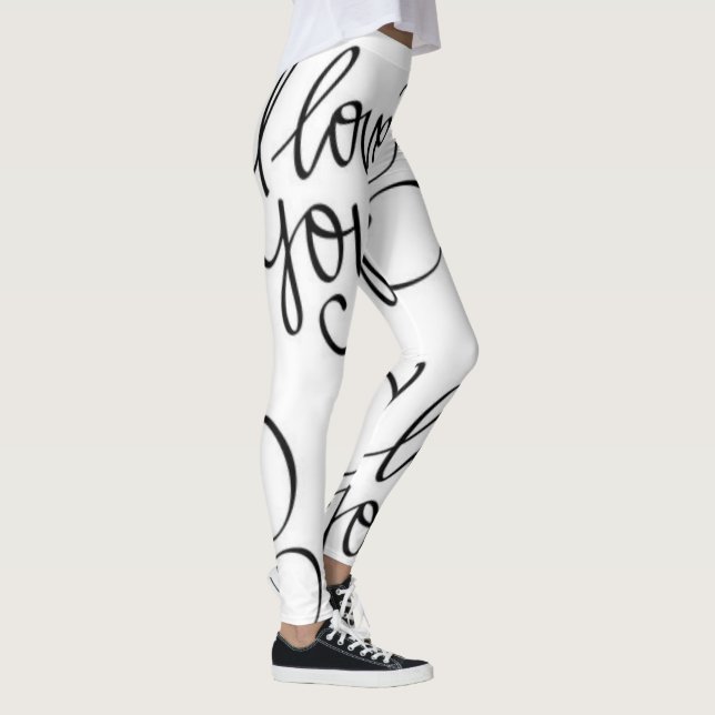 **I LOVE YOU** LEGGINGS (Right)
