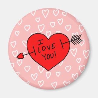 I love you! magnet