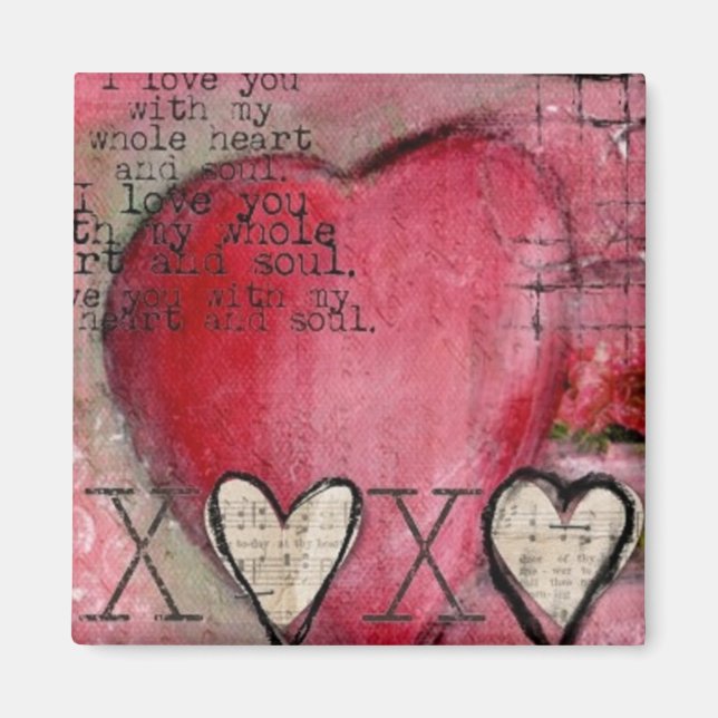 I love you magnet (Front)