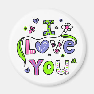 I Love You Magnet