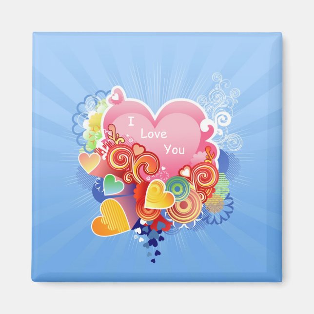 I Love You Magnet (Front)