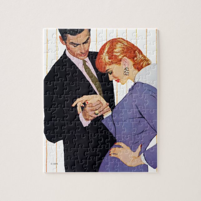 I Love You, Mama Girl 2 Jigsaw Puzzle (Vertical)