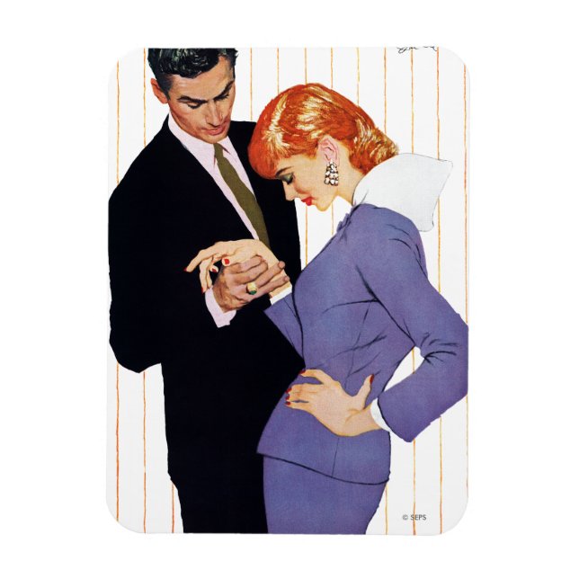 I Love You, Mama Girl 2 Magnet (Vertical)