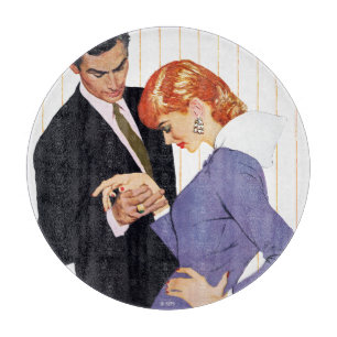 I Love You, Mama Girl Cutting Board