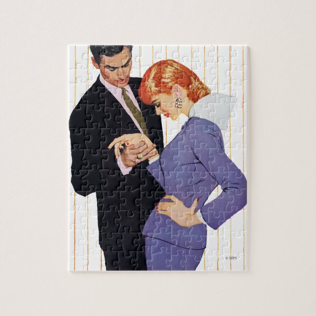 I Love You, Mama Girl Jigsaw Puzzle (Vertical)