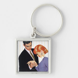 I Love You, Mama Girl Key Ring