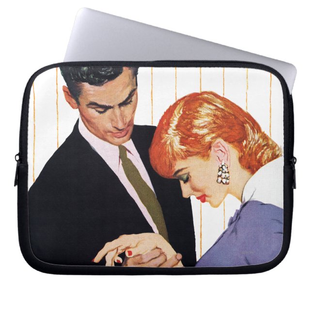 I Love You, Mama Girl Laptop Sleeve (Front)