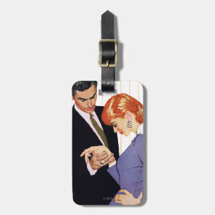 I Love You, Mama Girl Luggage Tag