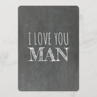 I love you MAN Funny Groomsman Proposal