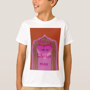 I love You Merry Christmas Heart T-Shirt