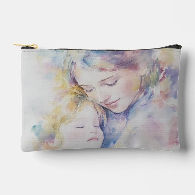 I Love You Mom Accessory Bag Gift (Front)