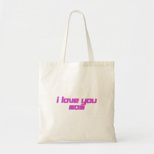 I Love You Mom – Sweet Mother Love Design Tote Bag