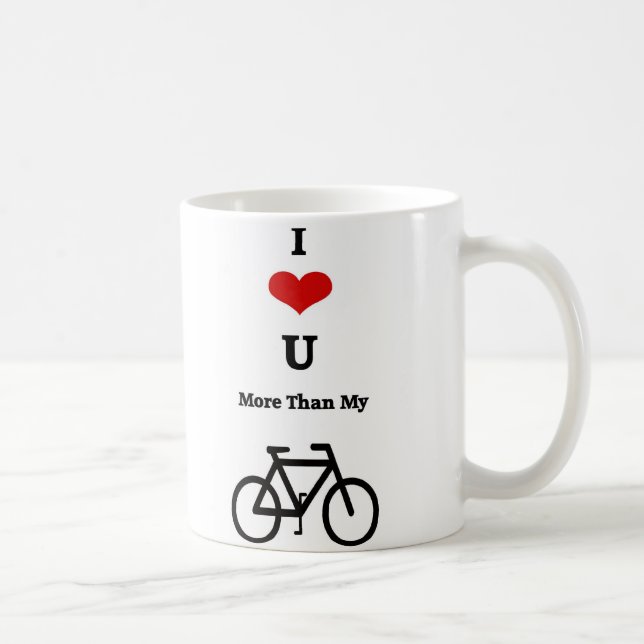 I Love you more Coffee Mug (Right)