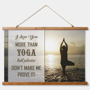 I LOVE YOU MORE... HANGING TAPESTRY