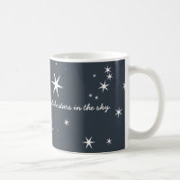 I Love You More Mug with Stars