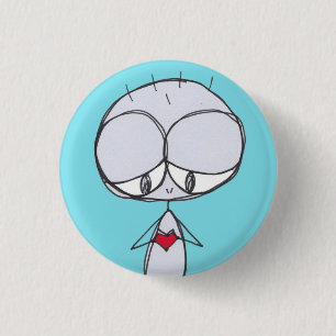 i love you more than coffee - button