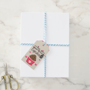 I Love You More Than Cupcakes Gift Tag