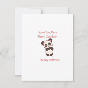 I Love You More Than I Can Bear on a Holiday Card