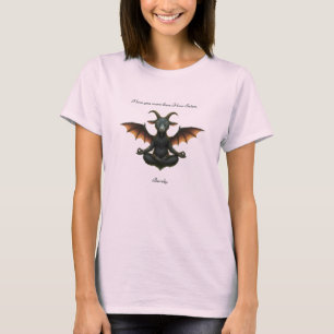 I Love You More Than I Love Satan Funny Goth T-Shirt