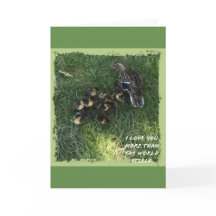 I love you more than the world itself card