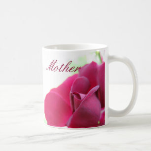 I Love You Mother Soft Pink Rose Coffee Mug