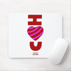 I Love You Mouse Pad