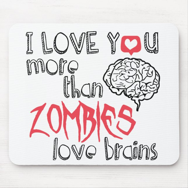 I love you [Mousepad] Mouse Mat (Front)