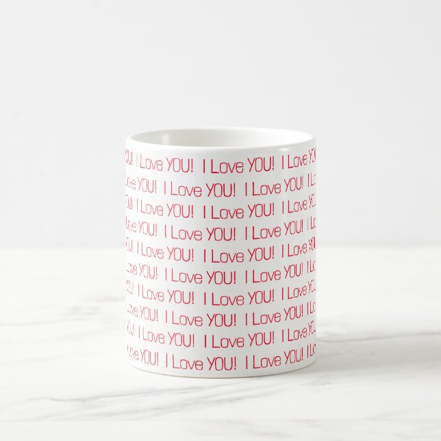 I Love YOU Mug (Center)