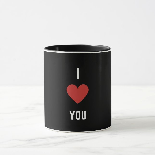 I Love You Mug (Center)