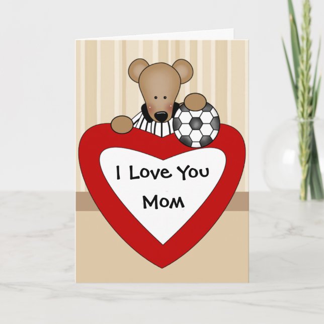 I Love You Mum card (Front)
