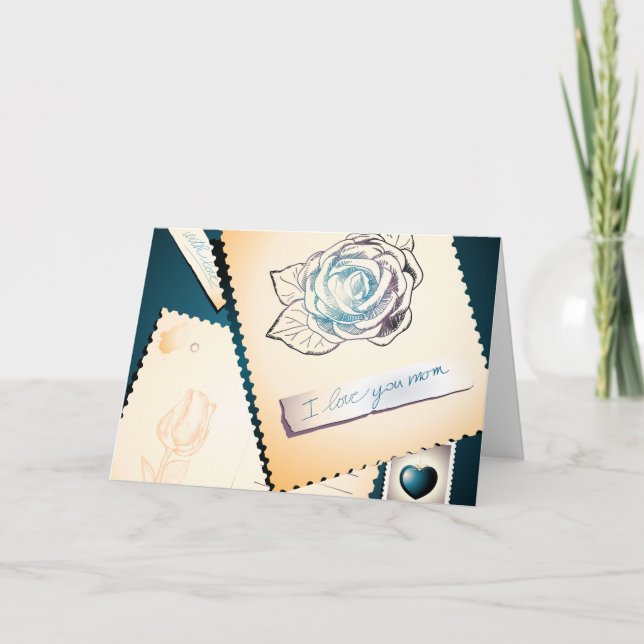 I love you mum, card (Front)