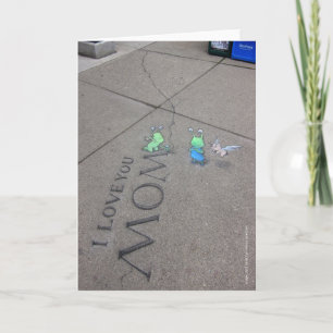 I love you mum card