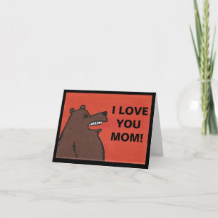 I love you mum card
