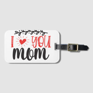 I Love You Mum Crossbody Tote Bag – Heartfelt Gift Luggage Tag