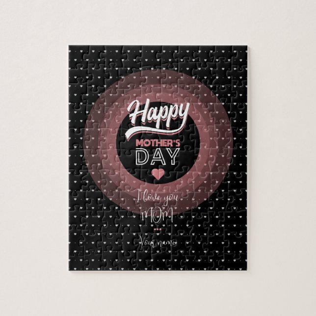 I love you mum jigsaw puzzle (Vertical)