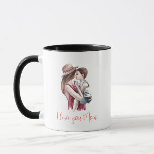 "I Love you Mum!" Mother & Child Mug