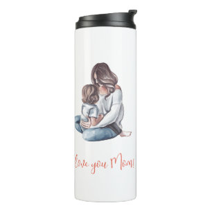 "I Love you Mum!" Mother & Child Thermal Tumbler