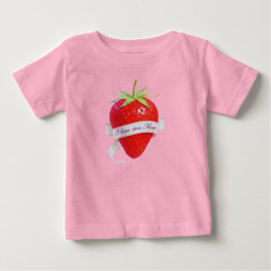 I Love You Mum - Mother's Day Baby T-Shirt