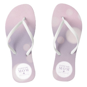 I Love You Mum Mother's Day   Flip Flops