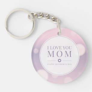 I Love You Mum Mother's Day   Keychain