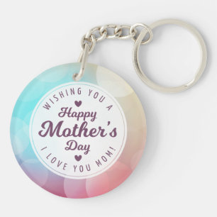 I Love You Mum Mother's Day   Keychain