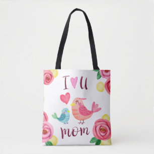 I Love You Mum Mother's Day Tote Bag